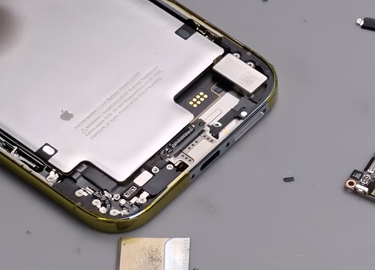 Making room for a physical SIM slot was no easy task.