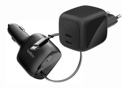 The BoostCharge Pro Dual and BoostCharge Car Charger both appear well-specced with somewhat premium price tags. (Image source: Belkin)