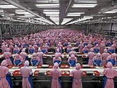 Million of iPhones are assembled at Foxconn plants in China. (Image source: Bloomberg/IndustryWeek)