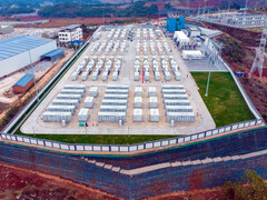 Hybrid sodium-lithium battery energy storage station. (Image source: Xinhua)