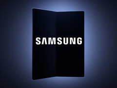 Samsung appears to be talking about a new book-style foldable rather its rumoured tri-fold. (Image source: Samsung - edited)