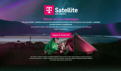 T-Mobile's T-Satellite with Starlink service is nearing launch. (Image source: T-Mobile)