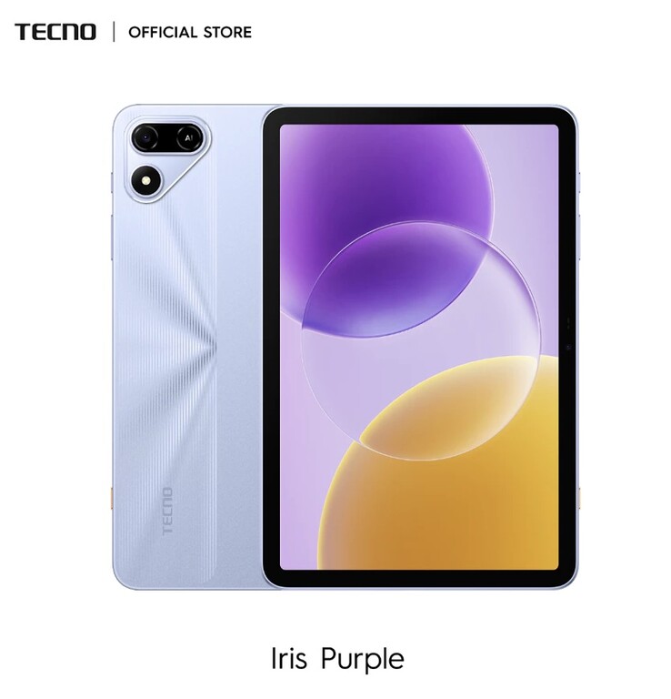 The Tecno Megapad SE 2 in Iris Purple.