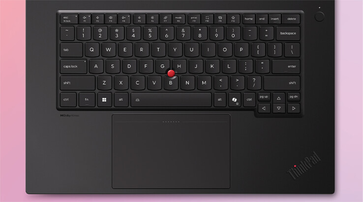 Lenovo also equips the ThinkPad P1 Gen 9 with a haptic touchpad that measures 85 x 135 mm.