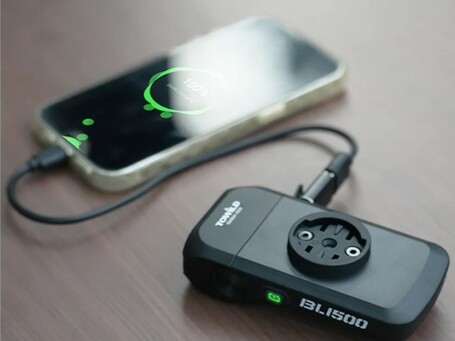 The light can also be used as a power bank.