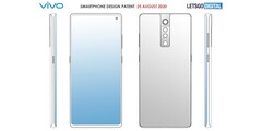 Vivo's new phone patent. (Source: CNIPA via LetsGoDigital)