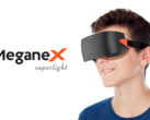 Shiftall announces the MeganeX superlight VR headset with dual 2560x2560 120 Hz OLED displays. (Source: Shiftall)