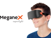 Shiftall announces the MeganeX superlight VR headset with dual 2560x2560 120 Hz OLED displays. (Source: Shiftall)