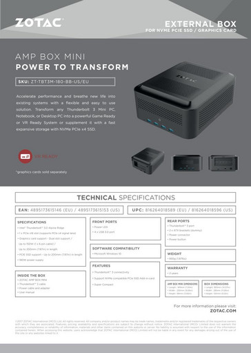 Amp Box Mini (Source: Zotac)