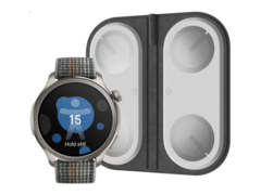 The Amazfit Body Composition Analyser Mat works with the Balance smartwatch. (Image source: Amazfit)