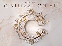 Official key art for Sid Meier's Civilization VII showing the central emblem for the strategy title.