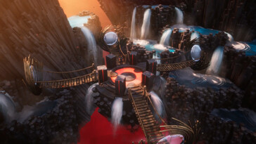 An image showing an environment in Dreamscaper.