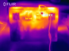 Thermal image stress test bottom