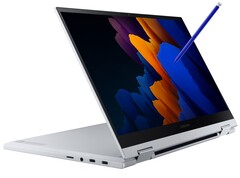 The Samsung Galaxy Book Flex 5G includes an S Pen stylus. (Image Source: Samsung)