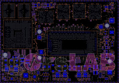 Intel Xe-HPG DG2 board layout. (Image Source: Igor&#039;sLAB)