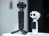 DJI Osmo Pocket 4P in pearl white.