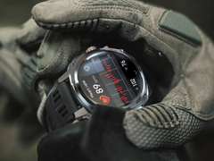 The Rogbid Titan V smartwatch (pictured) has an 800 mAh battery. (Image source: Rogbid)