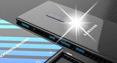 It looks like the Galaxy Note 10 might be in for a design change. (Image source: PricePony) It looks like the Galaxy Note 10 might be in for a design change. (Image source: PricePony)