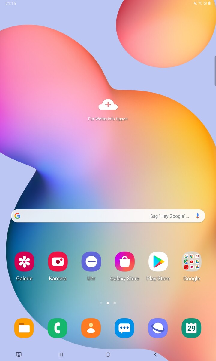 samsung galaxy tab s6 lite apps