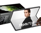 The Tecno Phantom V Fold 2 is slimmer and lighter than its predecessor. (Image source: Tecno)