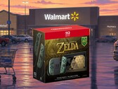 Zelda 40th Anniversary Switch 2 console shown at Walmart