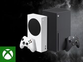 Xbox Series S and X consoles are shown (Image source: Xbox Wire with edits)