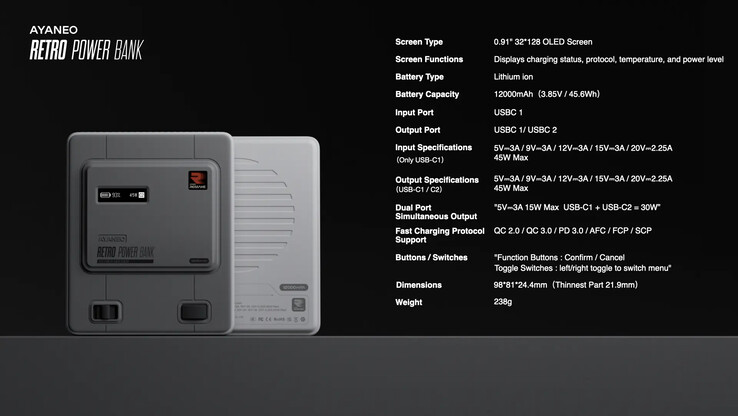 AYANEO เปิดตัว Pocket DMG Retro Power Bank 2 ayaneo-retro-power-bank-release