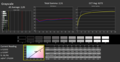 CalMan grayscale (Display-P3)