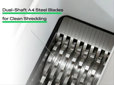 Shredding blades of the Shredder R1.