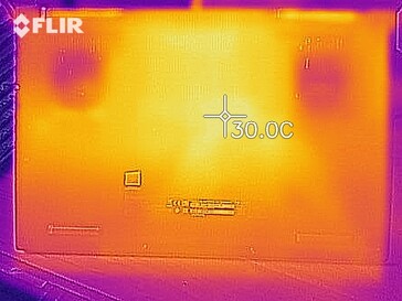 Heat development bottom (idle)