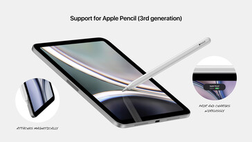 iPad mini 6 fan-made concept render. (Image source: Michael Ma/Behance)