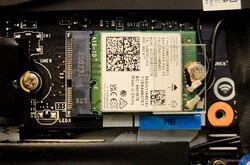 The Killer Wi-Fi 7 BE1750x WLAN card demonstrates good receive throughput