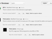SafeBrowse's 4.4 start rating is starting to drop. (Source: Chrome Webstore)
