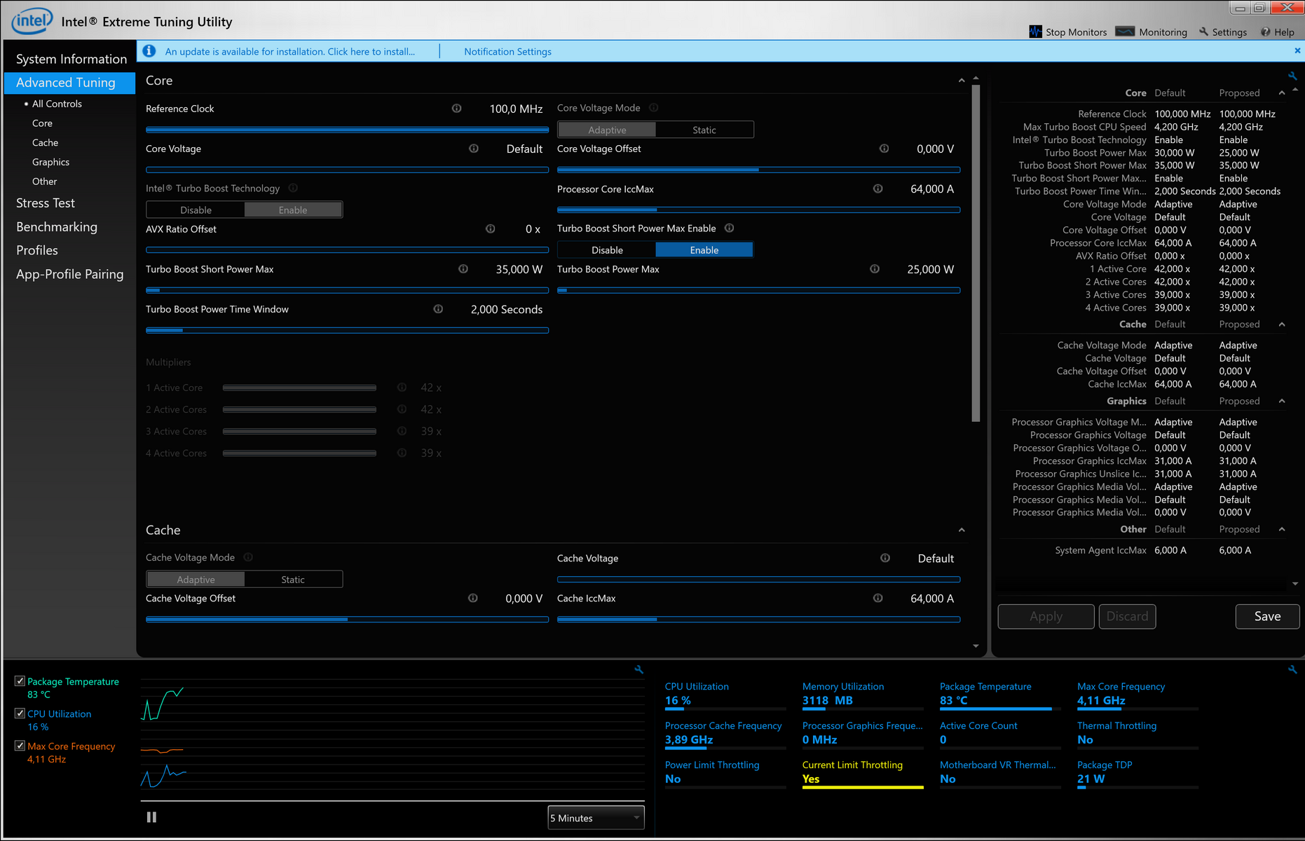 intel extreme tuning utility benchmark score dropped intel extreme tuning utility benchmark score dropped