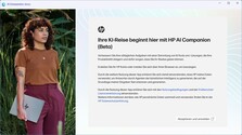 HP AI agent can only be used after registering