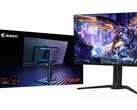 The AORUS FO32U2P will be joined by various other OLED AORUS gaming monitors soon. (Image source: Gigabyte)