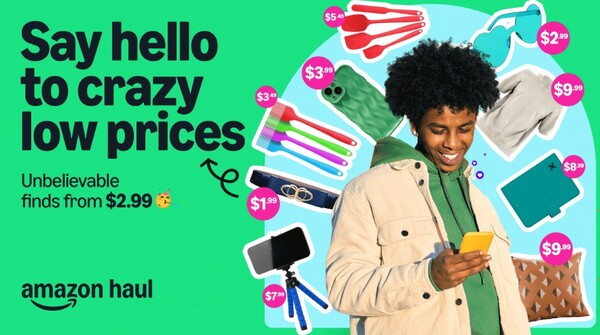 Items on Amazon Haul can cost as low as $1.99. (Image source: Amazon)