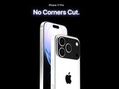 Unofficial promo picture shows the iPhone 17 Pro Max redesign (Image source: @asherdipps, edited)