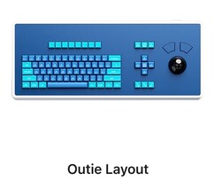 This layout is the most practically usable one, with all the expected keys (Image source: Atomic)