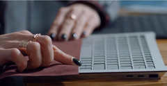 According to a promotional video, Microsoft&#039;s Surface Book originally sported two USB Type-C ports. (Source: Microsoft)