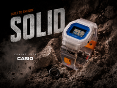 The Mobile Suit Gundam x G Shock DW-5600 colloboration model on the way