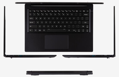 Design and thinness of the laptop (Image source: System76)
