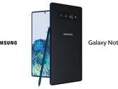 The Note 20 series will only feature two devices, according to Ross Young. (Image source: Concept Creator)