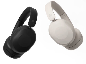 The Final UX1000 hybrid ANC headphones in Black and Grey. (Image source: Final)
