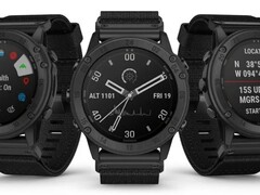 Several new features are rumored to be coming to Garmin devices, including an alarm tool already available for the Tactix 6 (delta) smartwatch. (Image source: Garmin)