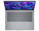 The HP ZBook 8 14 has a sizeable touchpad and up to a 2.5K, 120 Hz display.