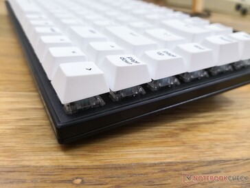 Outer frame off. Note that the keyboard base becomes easier to clean