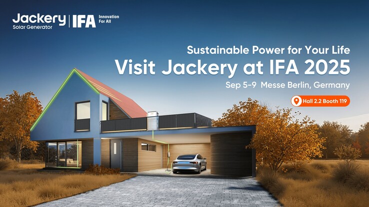 Jackery will show various products at IFA 2025. (Image source: Jackery)