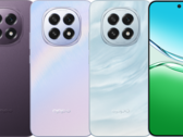 The Oppo A5 in Zircon Black, Crystal Pink, and Mica Blue, respectively (Image source: Oppo)