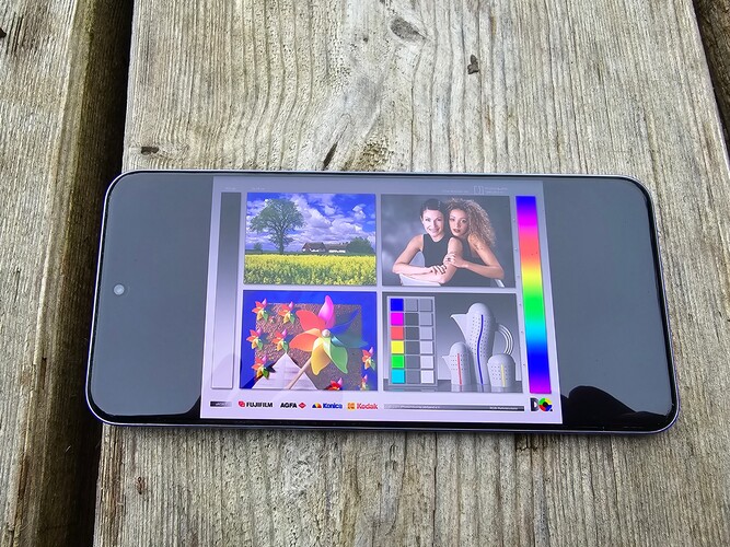 Oppo Reno12 Pro under cloudy skies